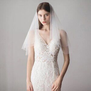 Accessories | Wedding Veil White Bride Bridal Pearls  display picture 1